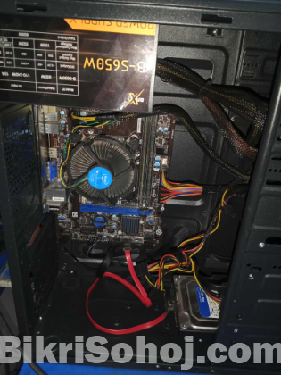 intel Core i5  ও Dell 19” Monitor ফুল  Pc